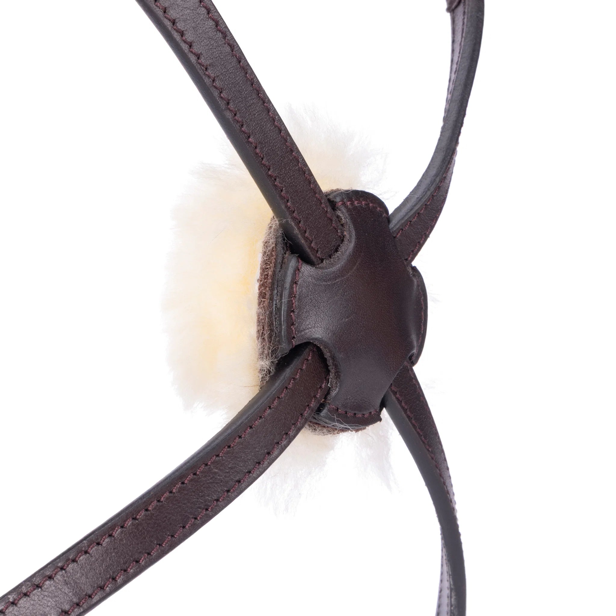 Shires Velociti LUSSO Elite Grackle Noseband, Black, Havana, 4 Sizes