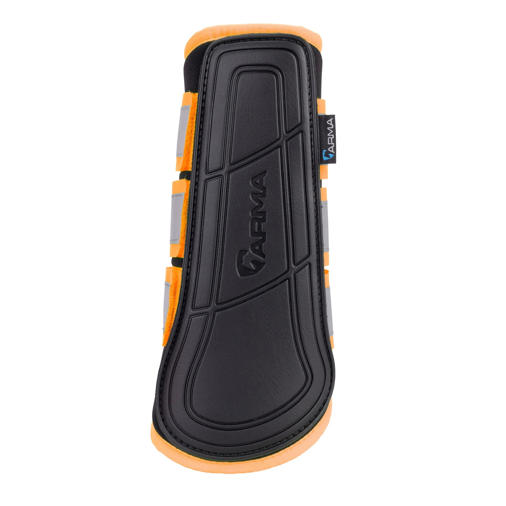 Shires ARMA EQUI-FLECTOR® Brushing Boots, Hi Viz Brushing Boots, 2 Colours