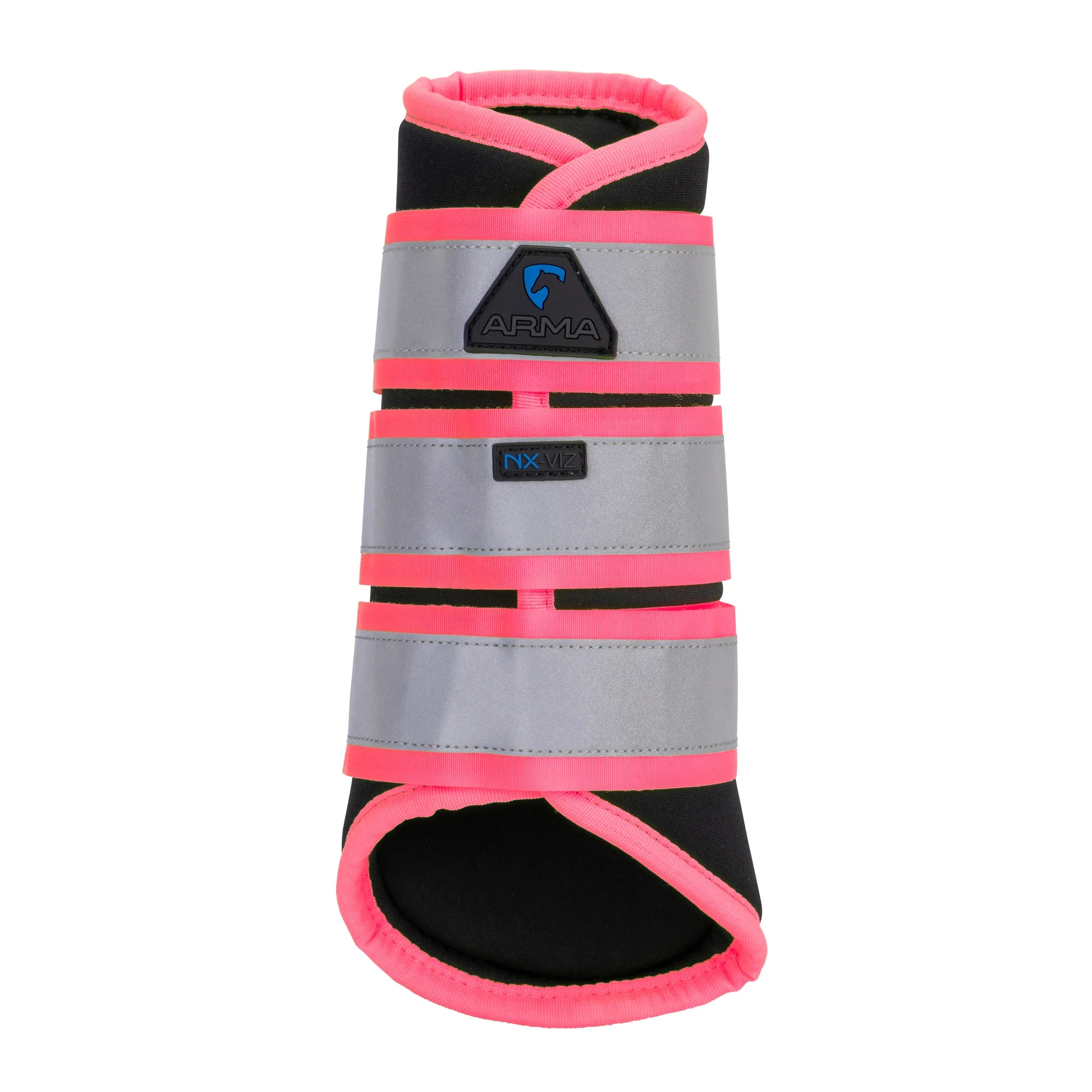 Shires ARMA EQUI-FLECTOR® Brushing Boots, Hi Viz Brushing Boots, 2 Colours