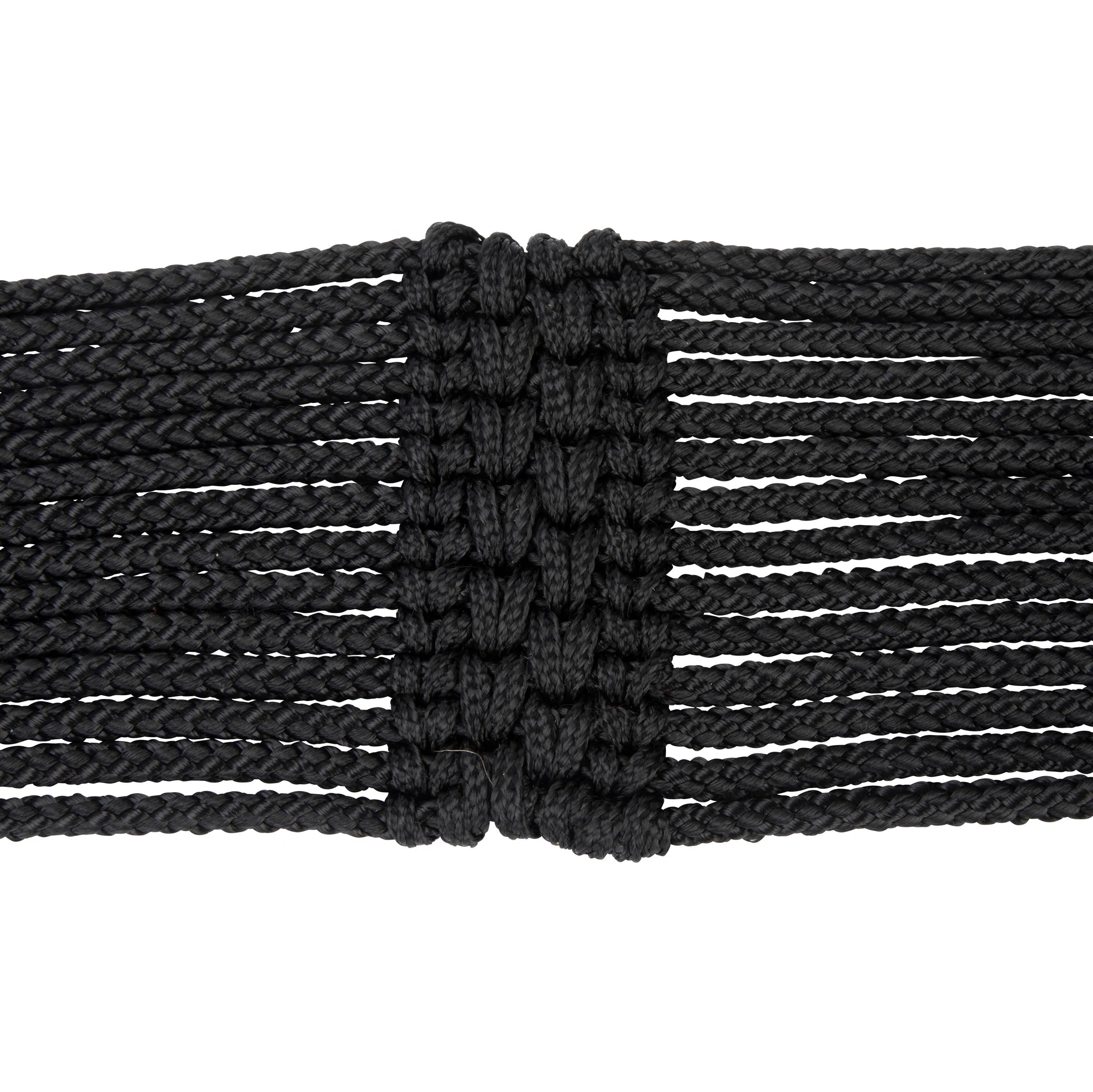 Shires ARMA Braided Girth, Black / Brown, 38" - 54"