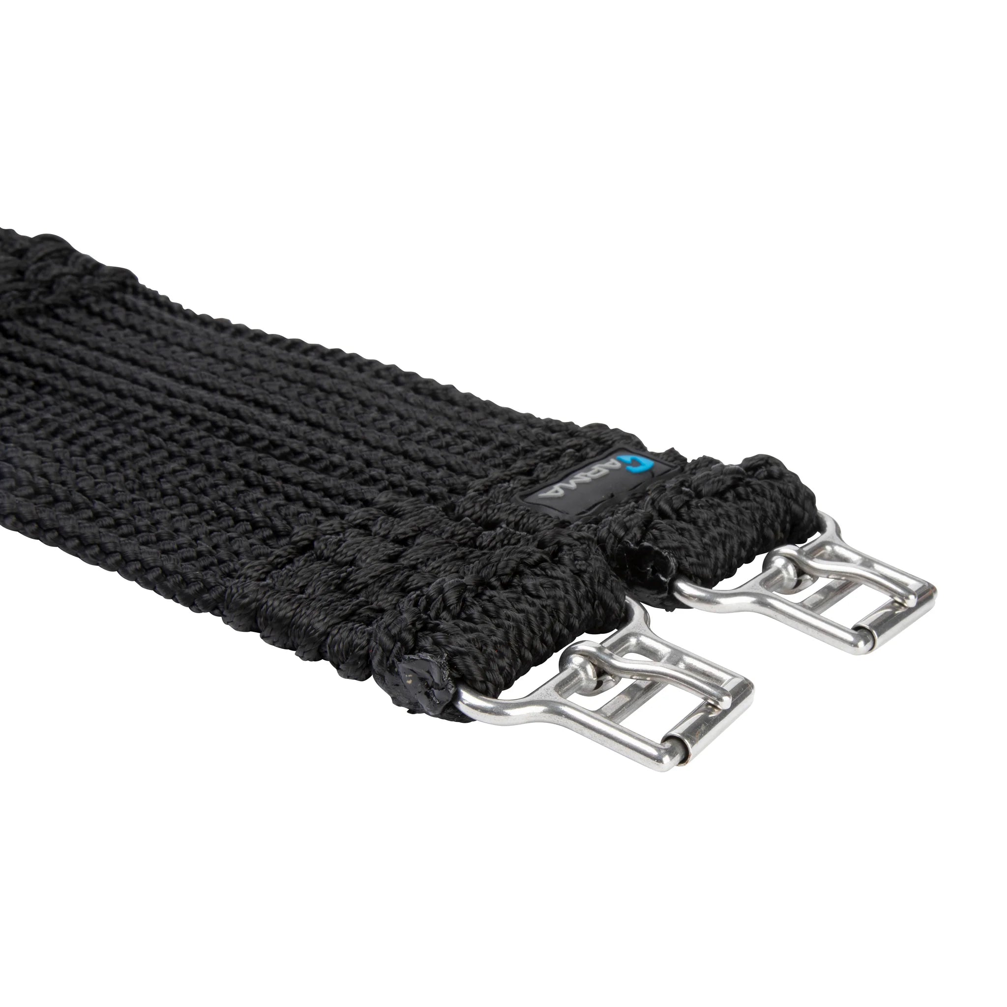 Shires ARMA Braided Girth, Black / Brown, 38" - 54"