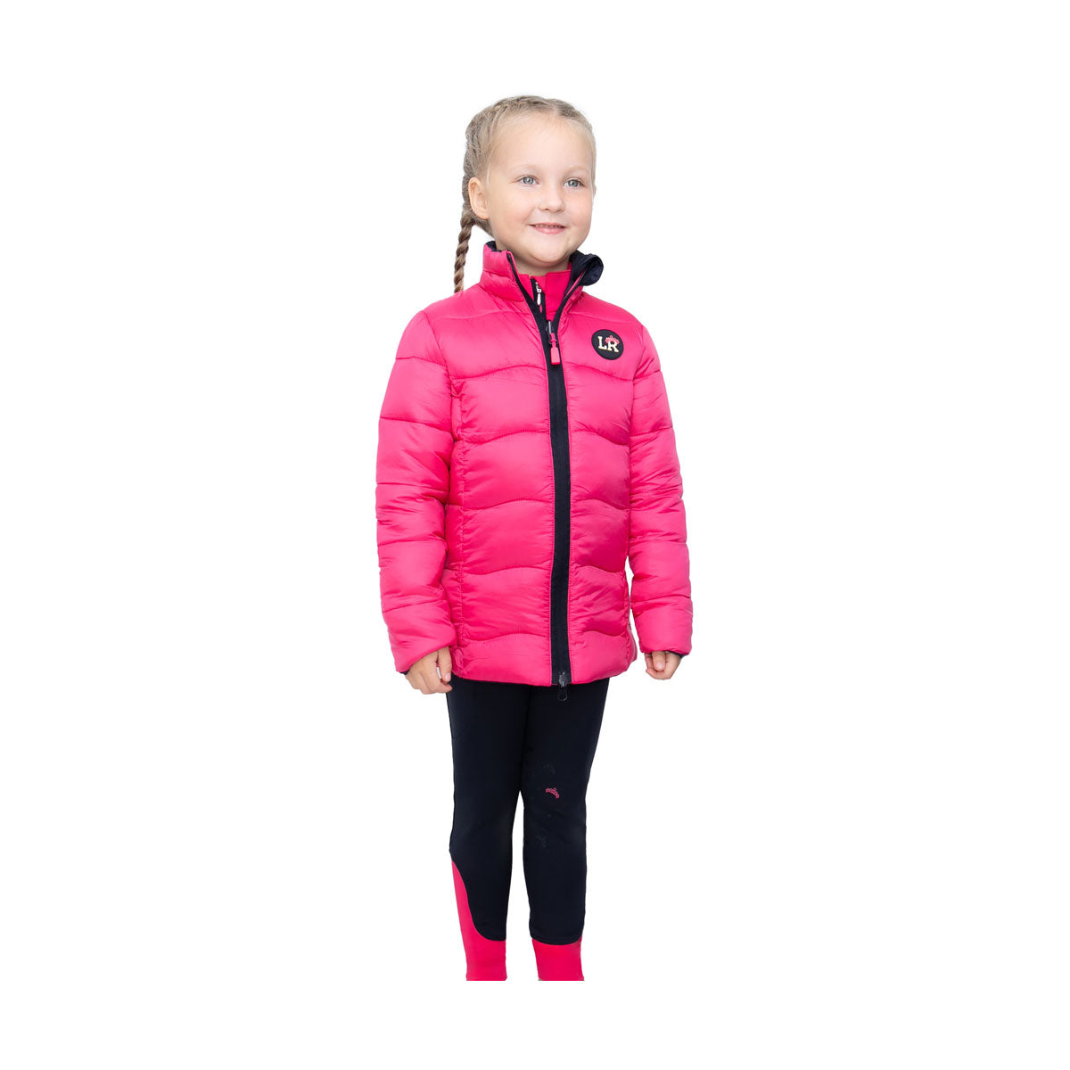 HY Analise Reversible Padded Jacket by Little Rider Reversible Faux Down Filling