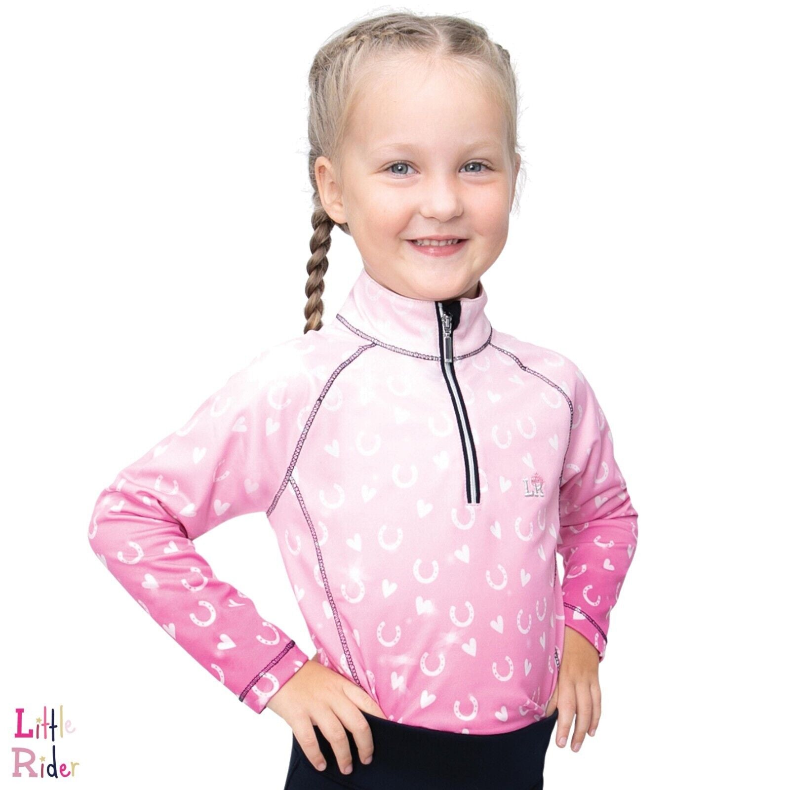HY Children's Base Layer Pony Fantasy by Little Rider, Breathable Stretchy 4 Way