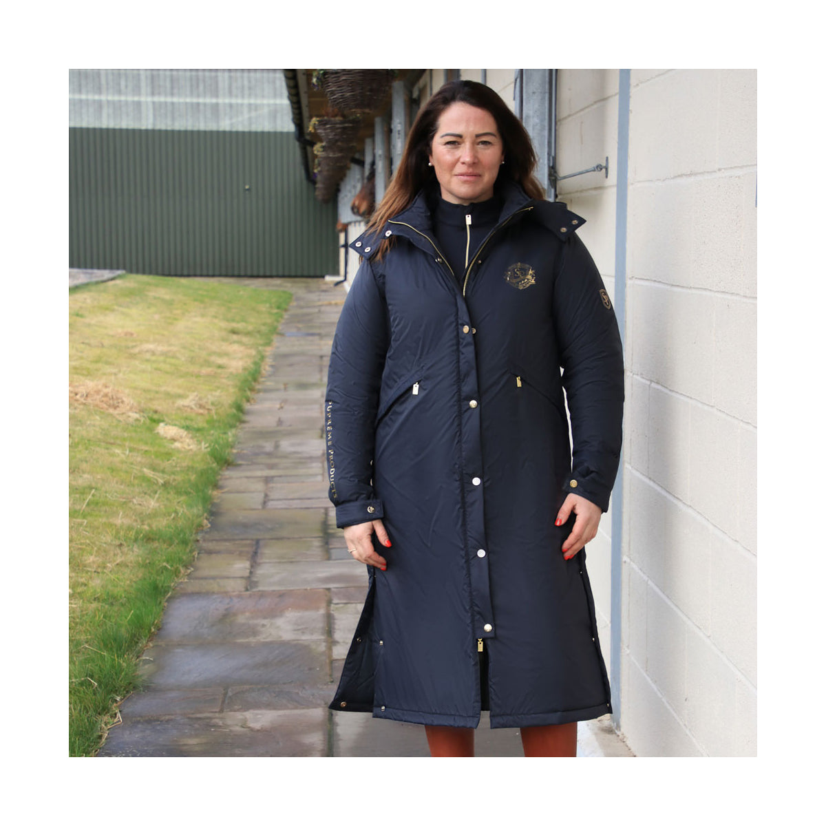 Supreme Products Active Show Rider Waterproof Coat, Adult/Junior Sizes,