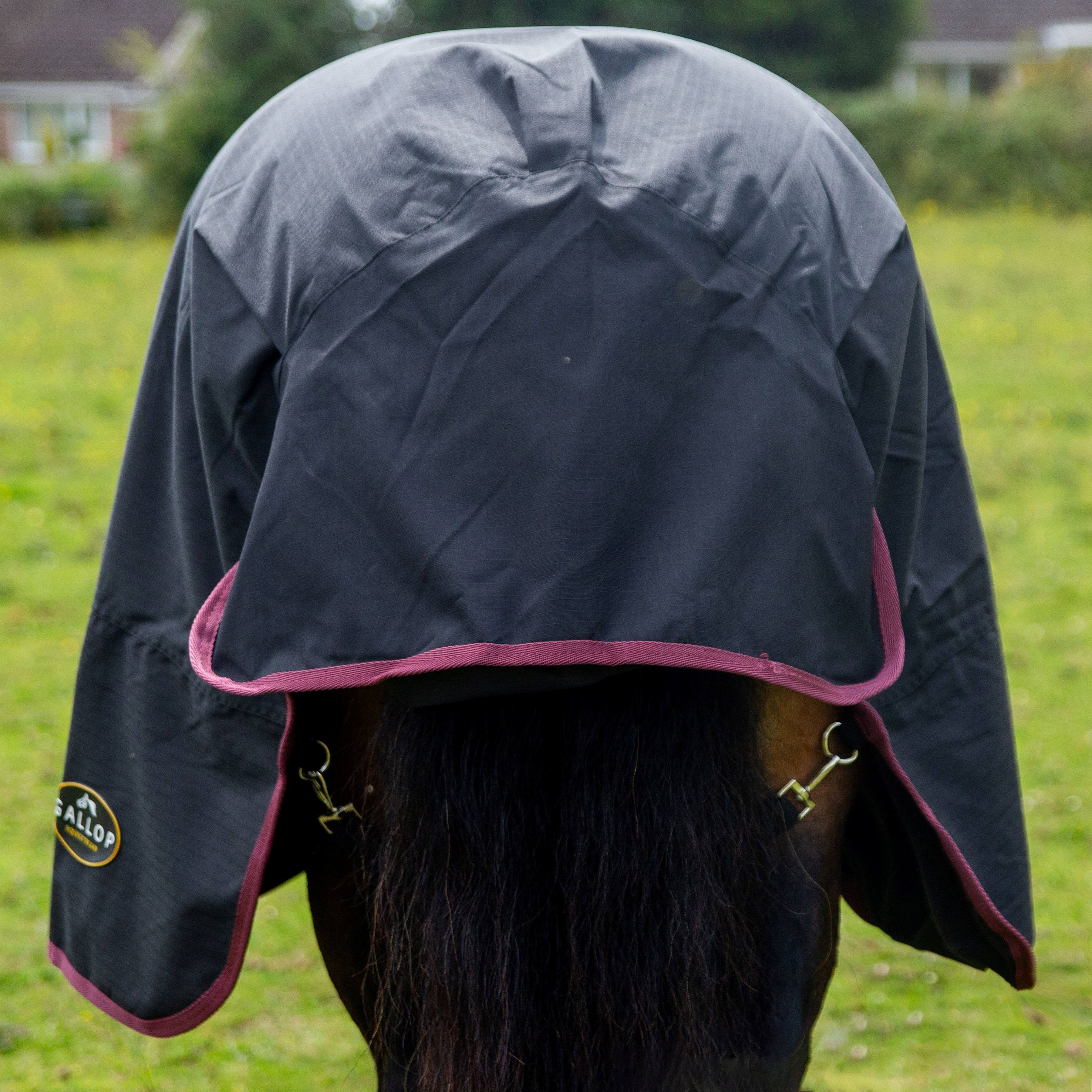 Gallop Trojan 50g Horse Turnout Rug & Neck Set, Detachable Neck, Lightweight
