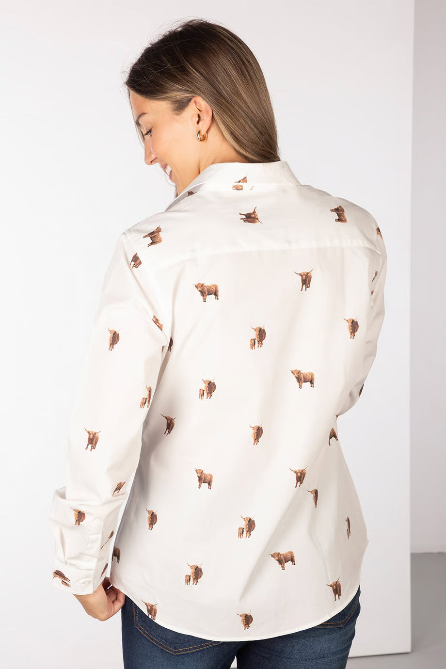 Rydale Ladies Printed Shirt - Wistow II - Huggate, 6 Colour Options