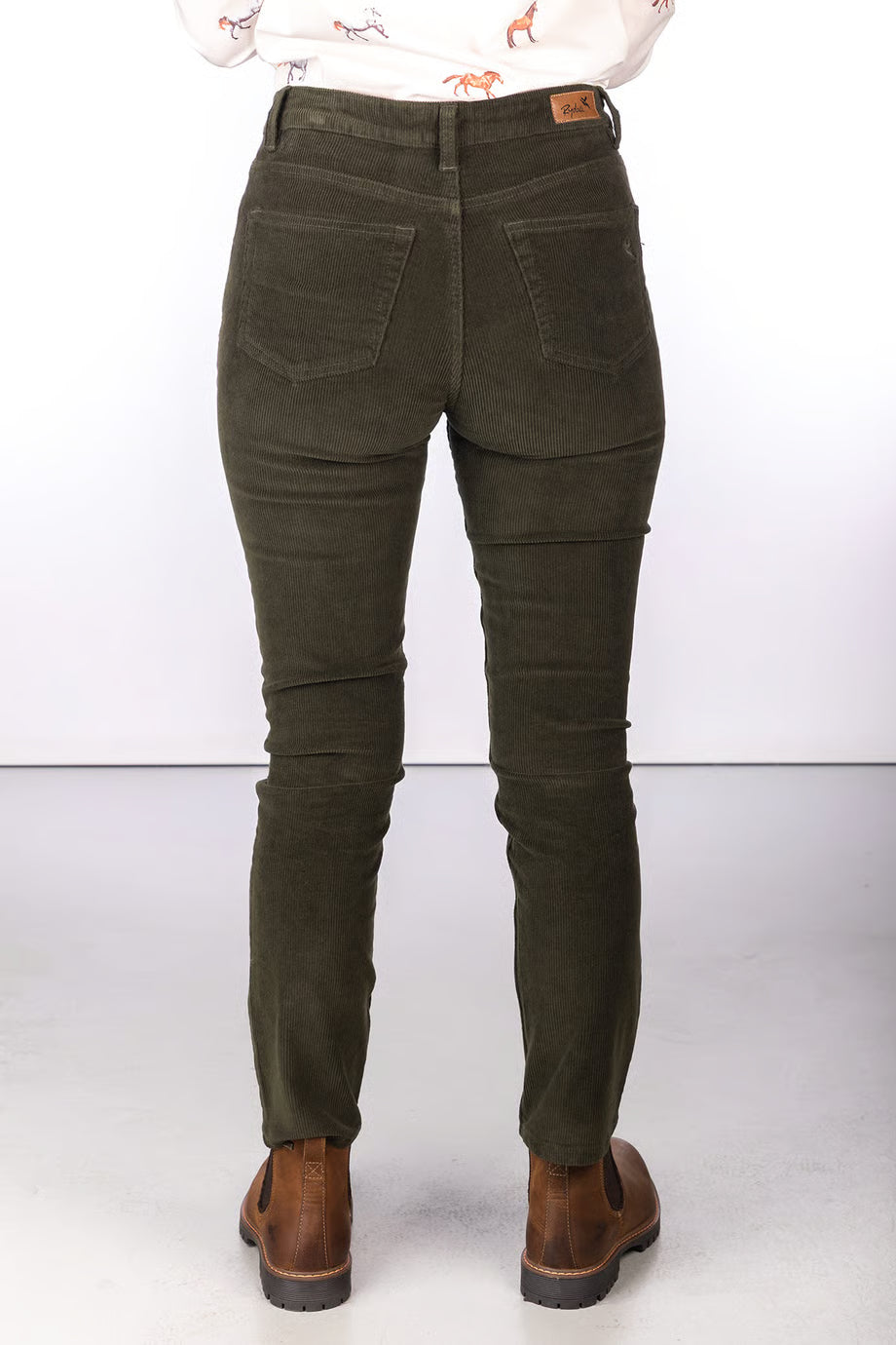 Rydale Ladies Straight Leg Corduroy Trousers - Ella,  3 Colour Options