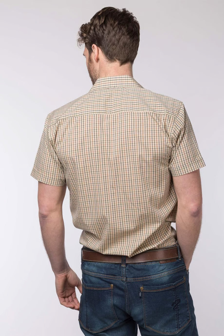 Rydale Men's Short Sleeved Check Shirts,  S-5XL