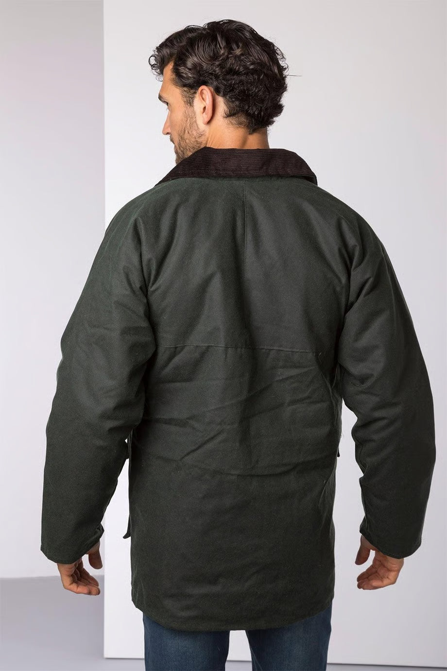 Rydale Men's Waxed Jacket - Thirsk, Olive , Sizes XS - XXXXL