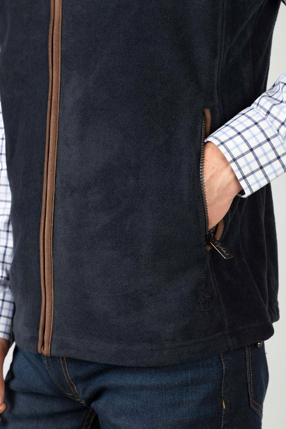 Rydale Men's Premium Fleece Waistcoat - Huggate,  XS-3XL