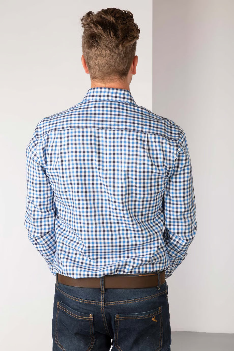 Rydale Men's Checked Long Sleeved Shirts - Richmond, 3 Colours