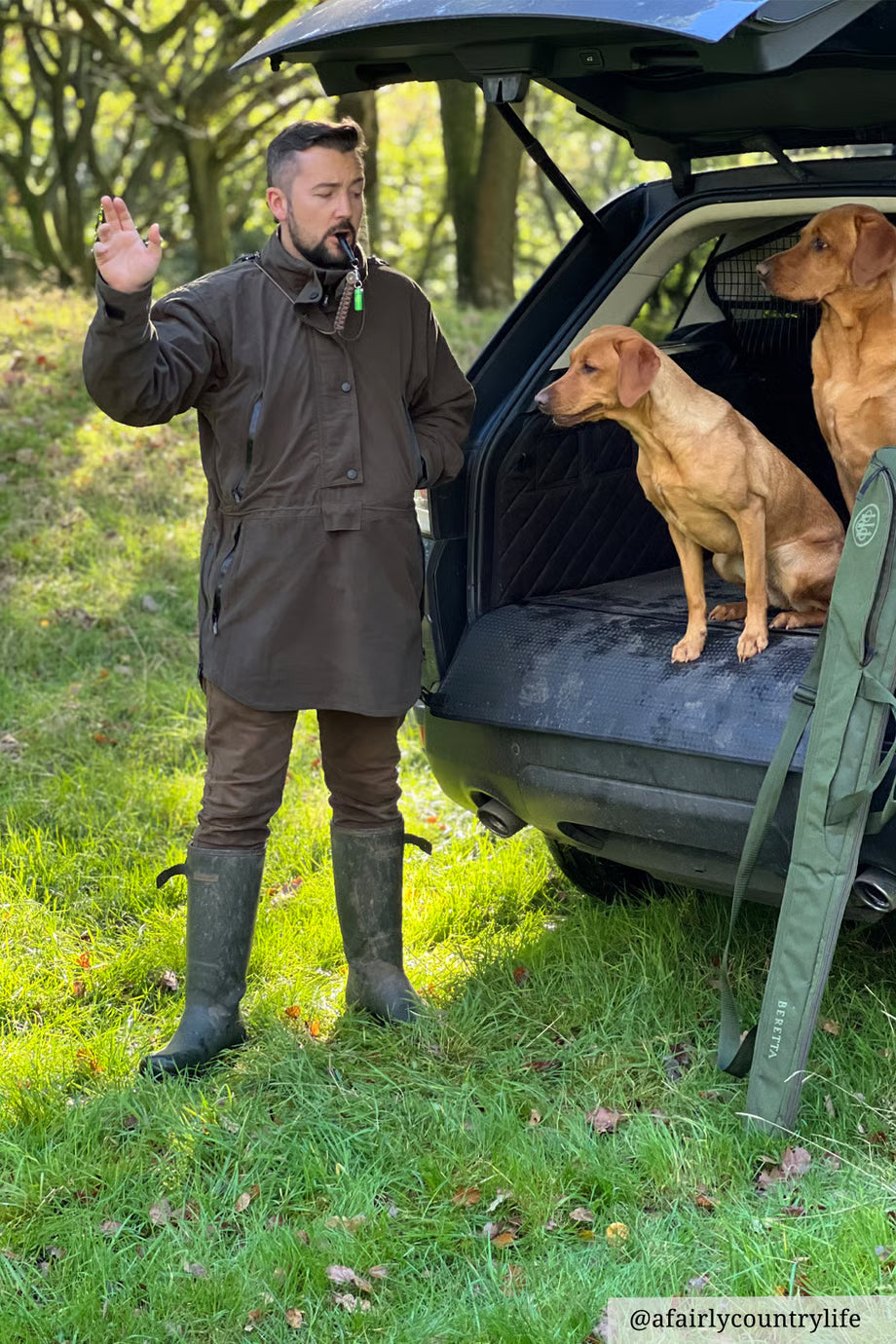 Rydale Men's Long Performance Shooting Smock - Danby, Waterproof, 2 Colours