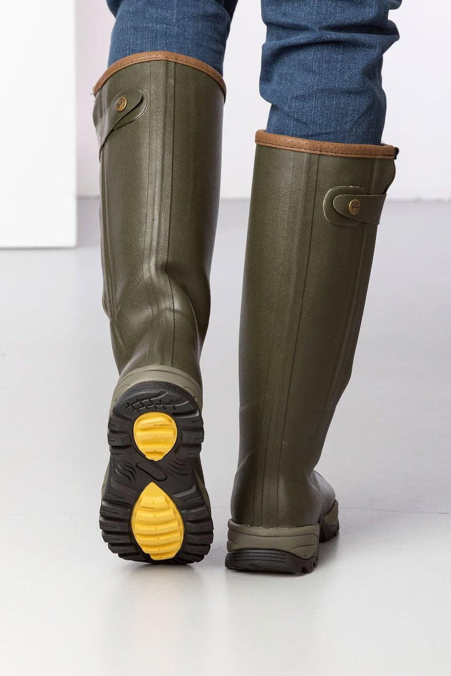 Rydale Men's Neoprene Lined Zipped Wellington Boots - Gransmoor Sizes UK 4-12