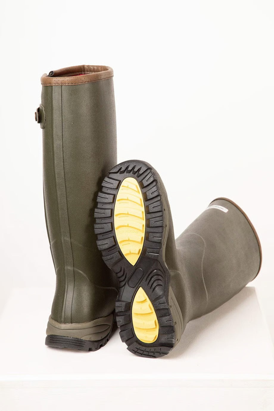 Rydale Men's Neoprene Lined Zipped Wellington Boots - Gransmoor Sizes UK 4-12