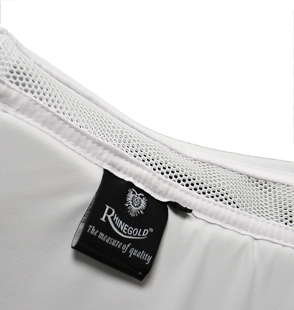 Rhinegold Memory Foam Half Pad With Ventilated 3D Mesh Spine, Pony,Cob,Full