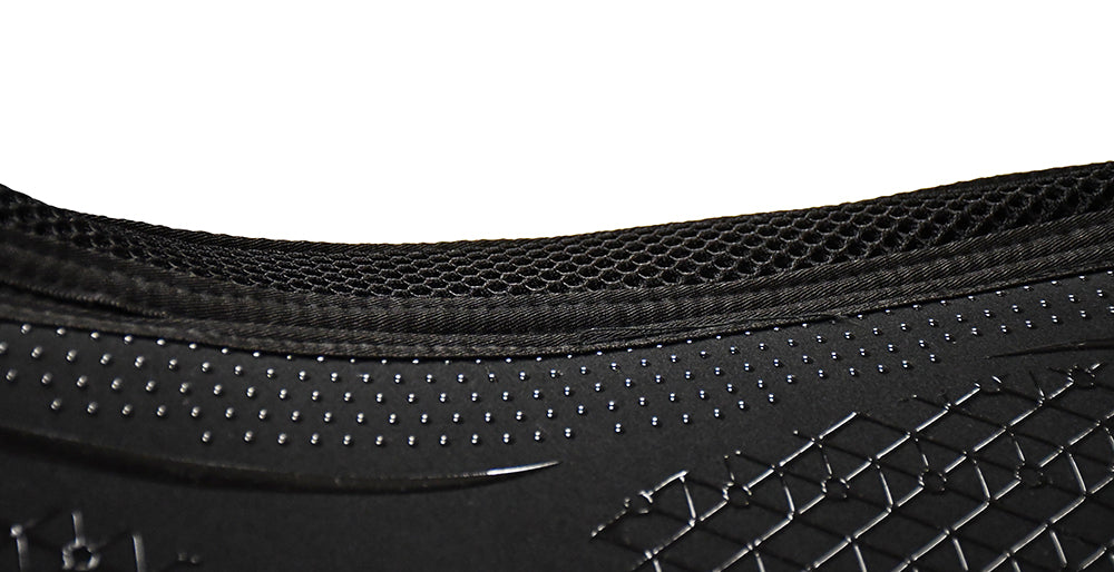 Rhinegold Silicone Top Interchangeable Riser Pad, Black, Pony,Cob,Full