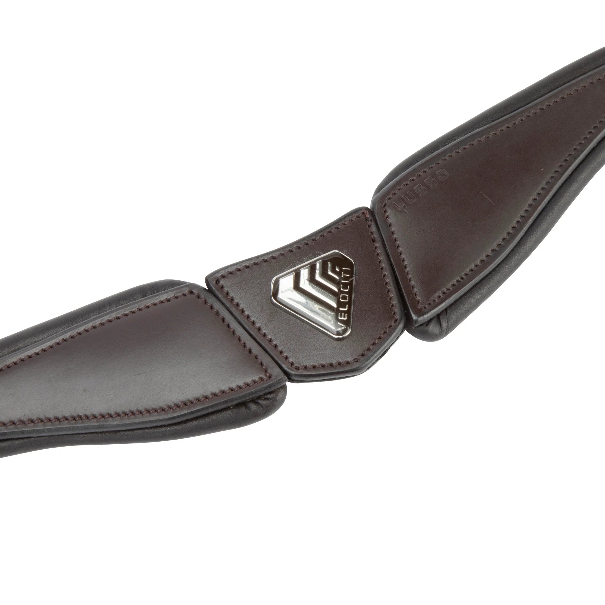 Shires Velociti Lusso Universal Headpiece, Black / Havana, 4 Sizes