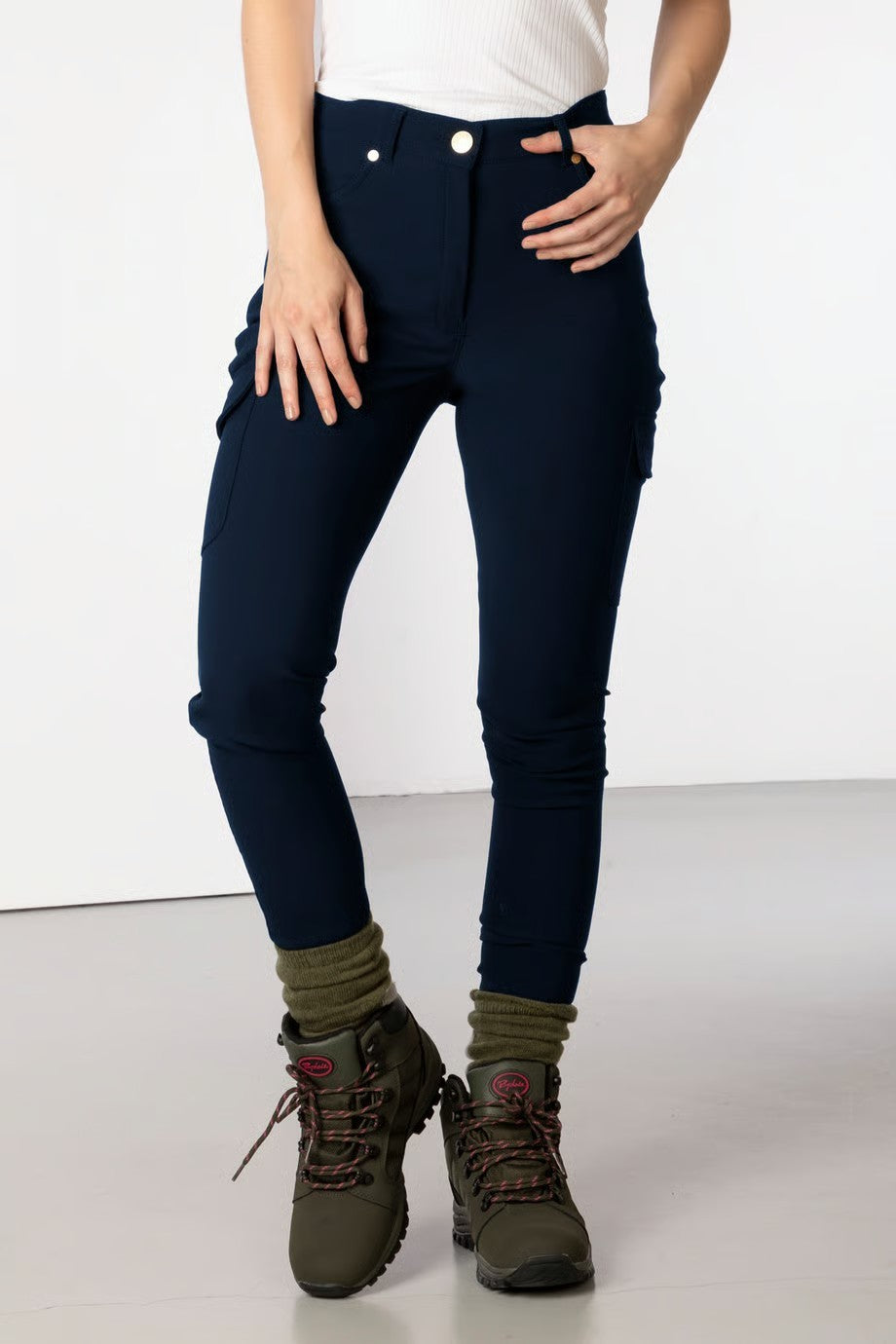 Picture of Rydale Ladies Walking Trousers With Pocket - Aike II, 5 Colour Options