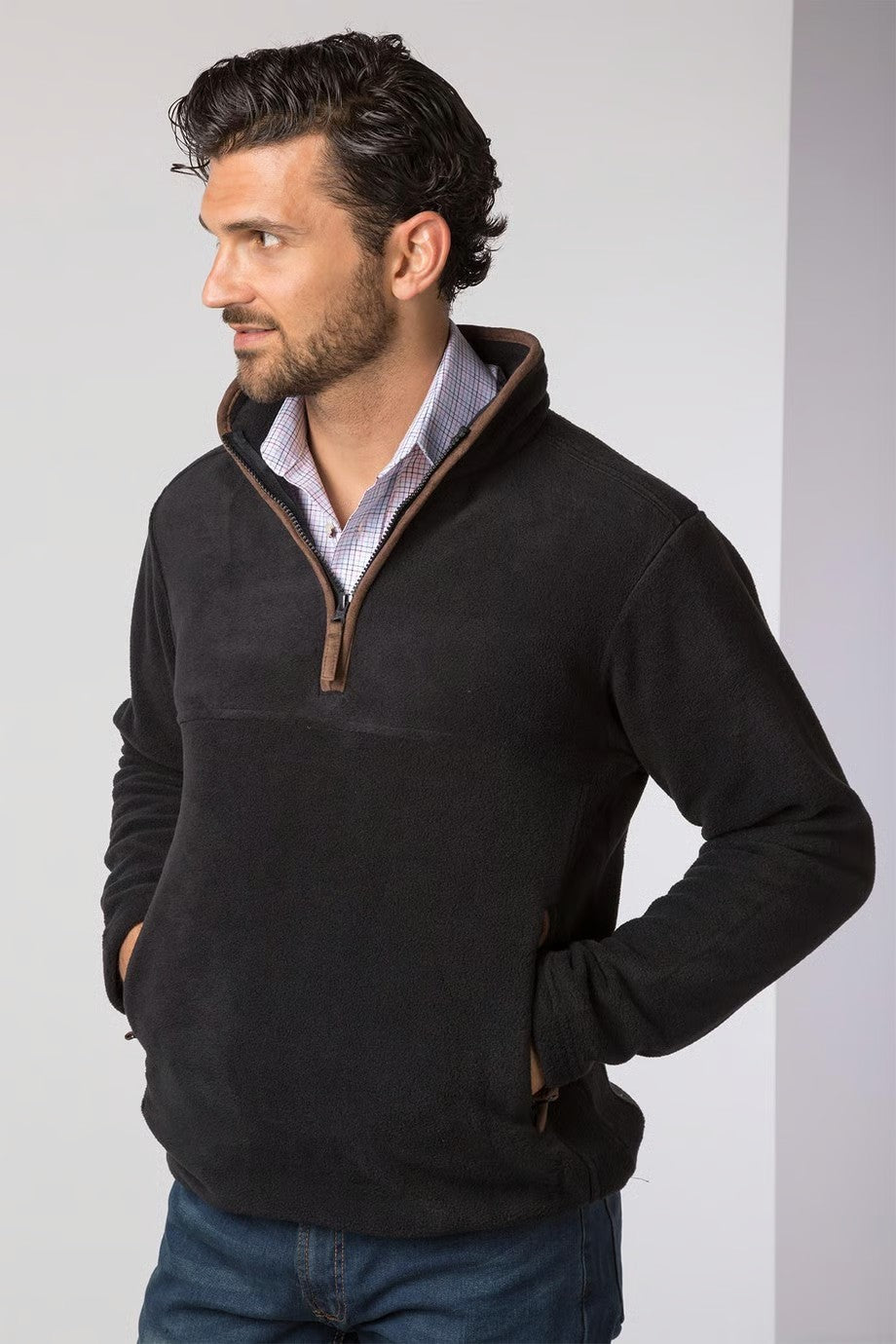 Picture of Rydale Men's Overhead Fleece - Huggate,  XS-3XL, 4 colours