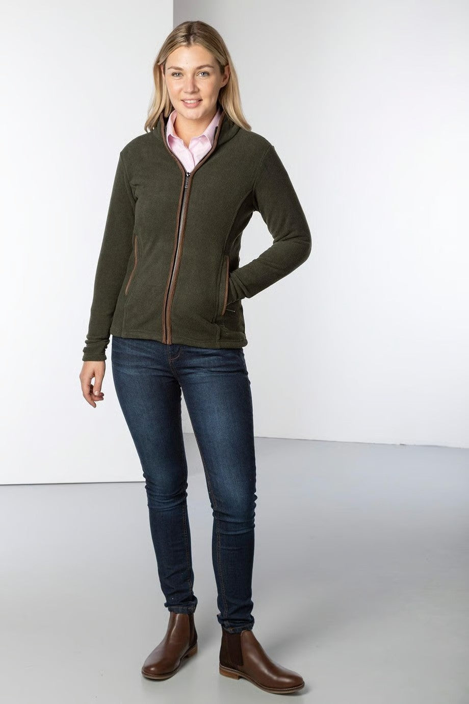 Picture of Rydale Ladies Huggate Fleece Jacket, 5 Colours