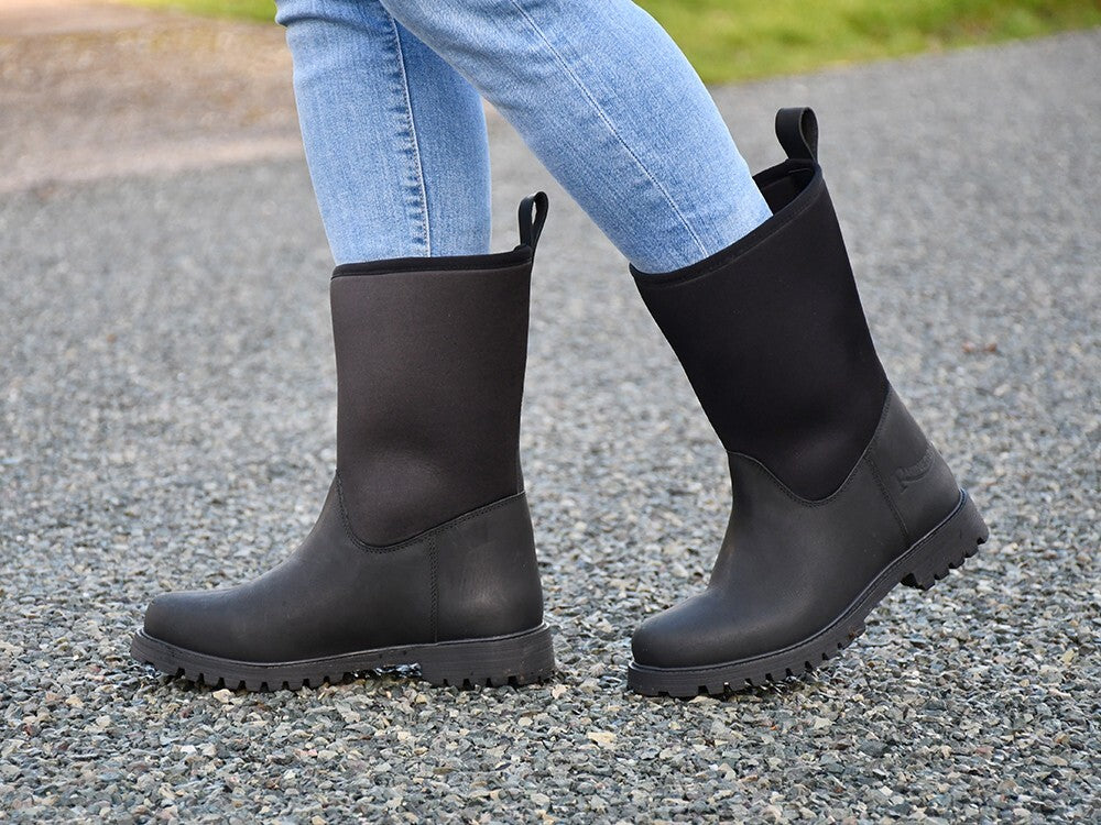 Picture of Rhinegold Montreal Country Boots, Yard Boots, Walking.