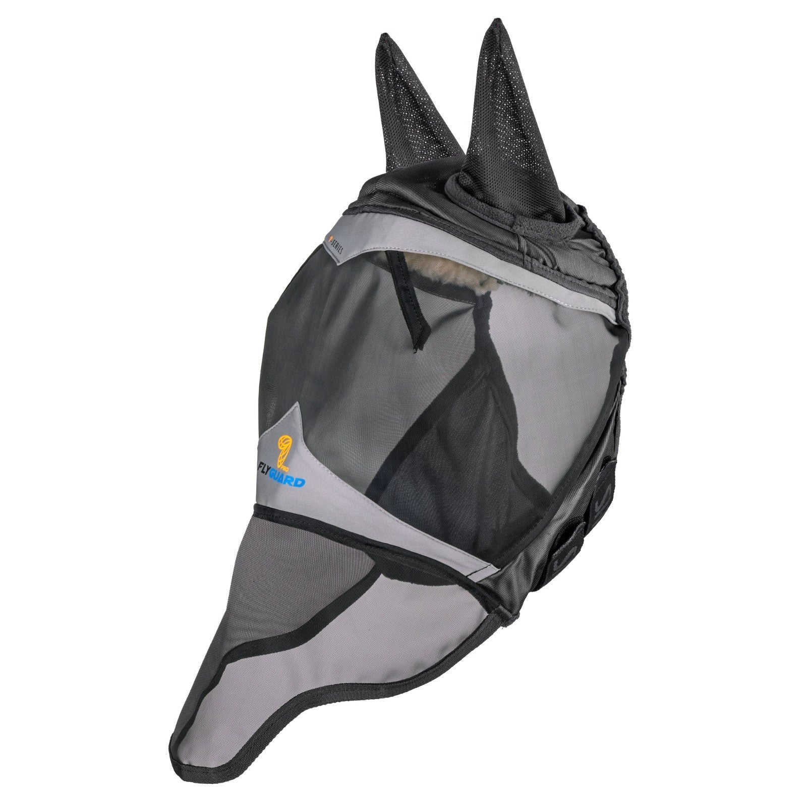 Picture of Shires FlyGuard Pro Fine Mesh Fly Mask with Ears & Nose, UV Protect, 3 Colours