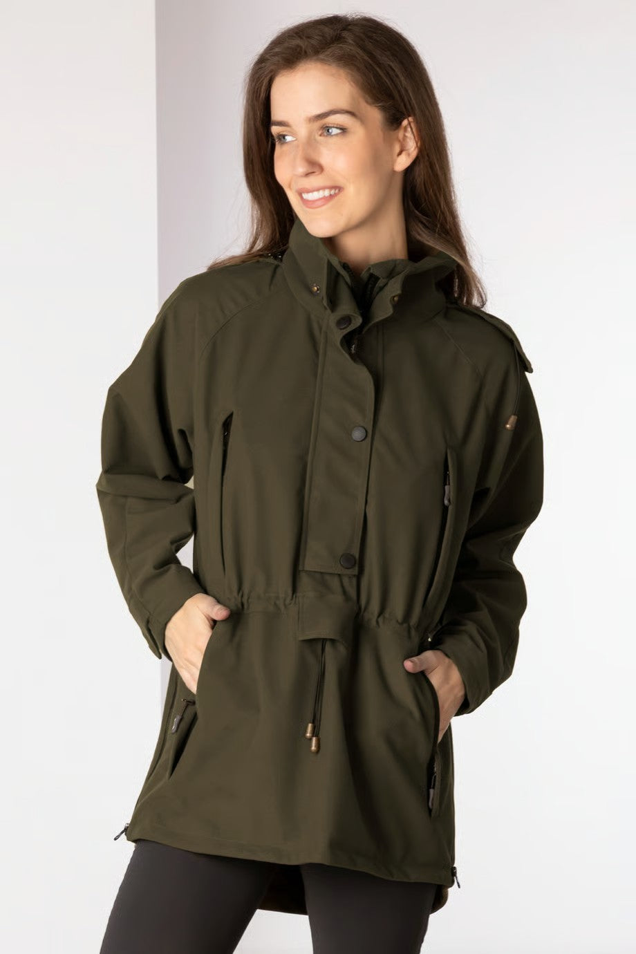 Picture of Rydale Ladies Waterproof Long Performance Shooting Smock - Danby,   2 Colours
