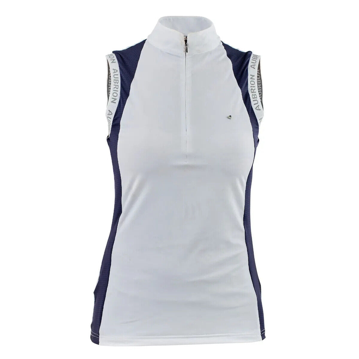 Picture of Shires Aubrion Newbel Sleeveless Show Shirt, Young Rider, 2 Colours, Ages 7-14