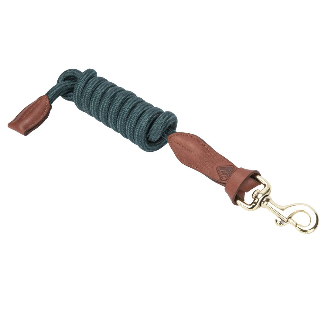 Picture of Shires Velociti Lusso Leather Lead Rope,  5 Colours, 2M long