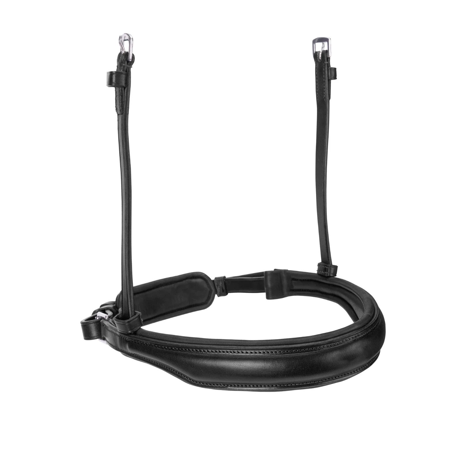 Picture of Shires Velociti LUSSO Elite Padded Cavesson Noseband, Black, Havana, 4 Sizes