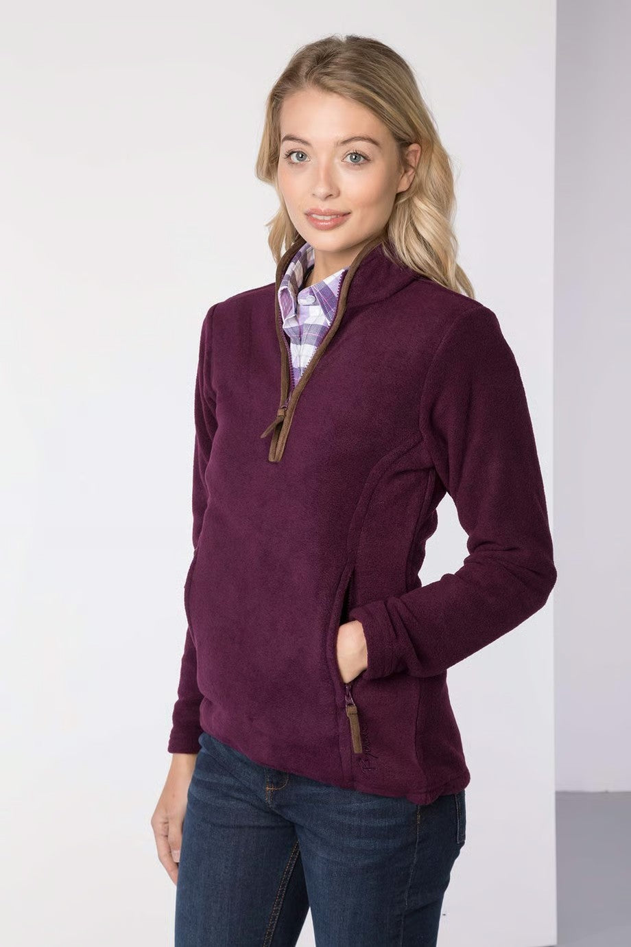 Picture of Rydale Ladies Huggate Overhead Fleece, 4 Colour Options