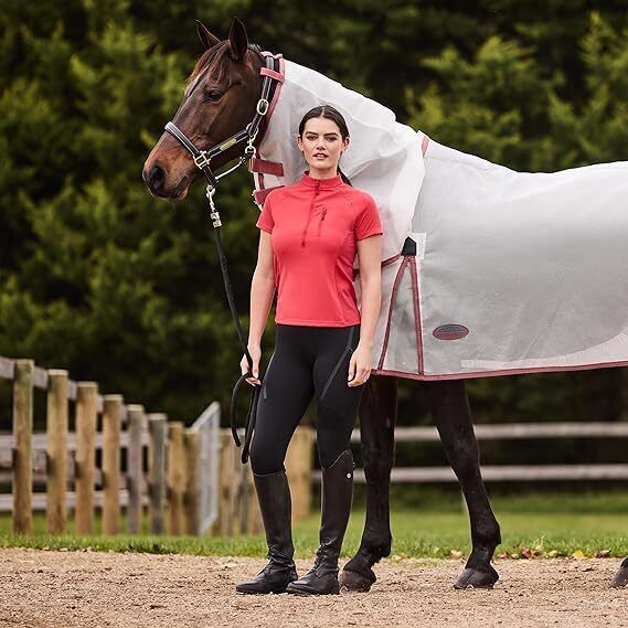Picture of Weatherbeeta Ladies Rome Short Sleeve Riding Top, Lightweight, Womens Size XS-XL