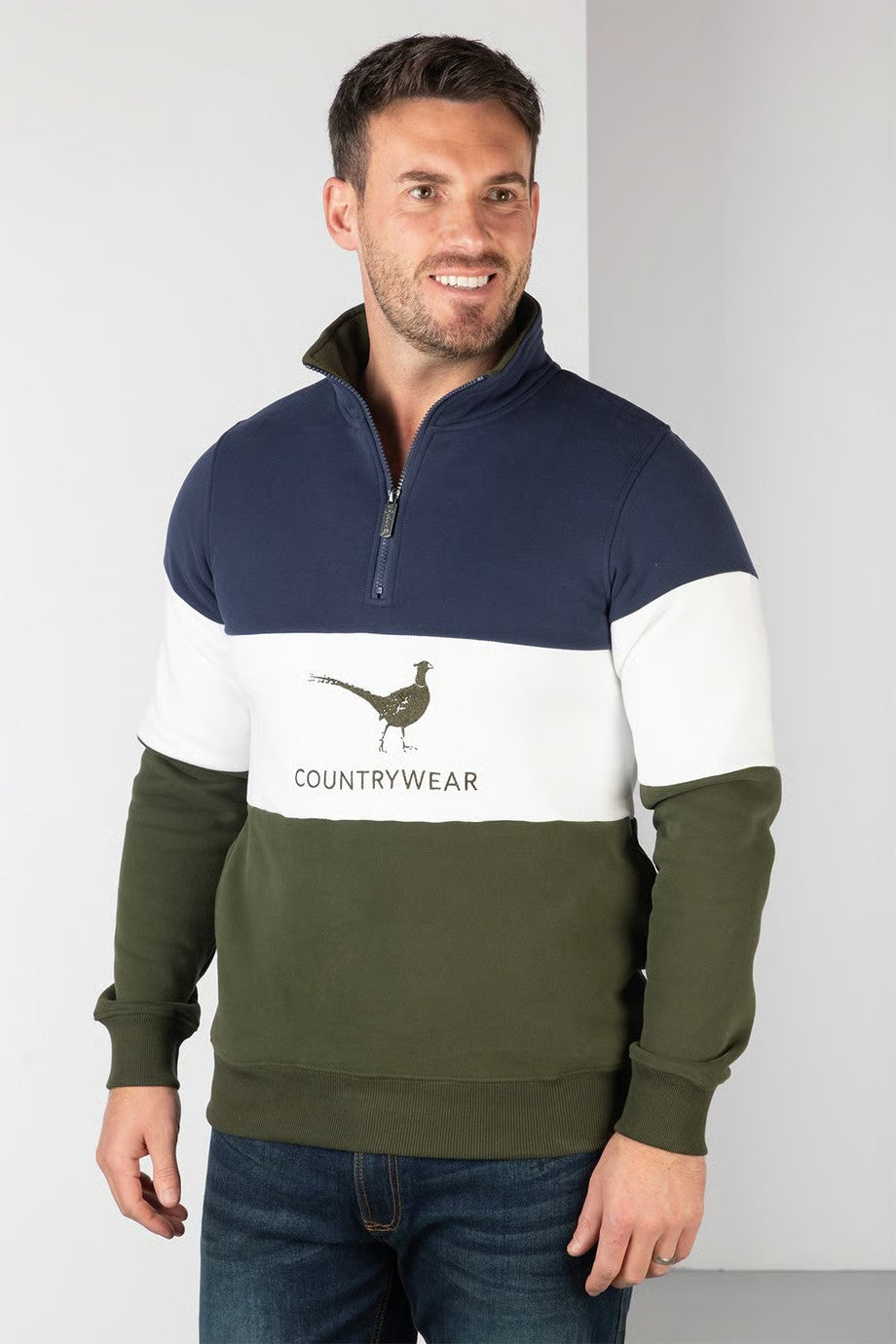 Picture of Rydale Men's Sweatshirt - Byland - Pheasant - 5 Colour Options