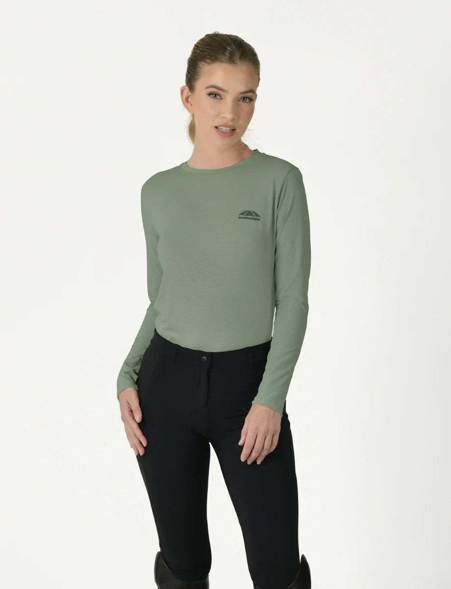 Picture of Weatherbeeta Ladies Relaxed UV Long Sleeve Tee Top,  3 Colours.