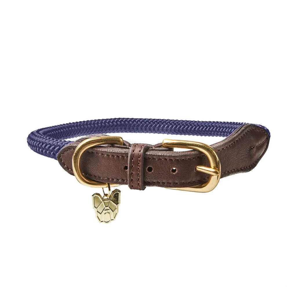 Picture of Shires Digby & Fox Fine Rope Dog Collar, 6 Sizes, 6 Colours