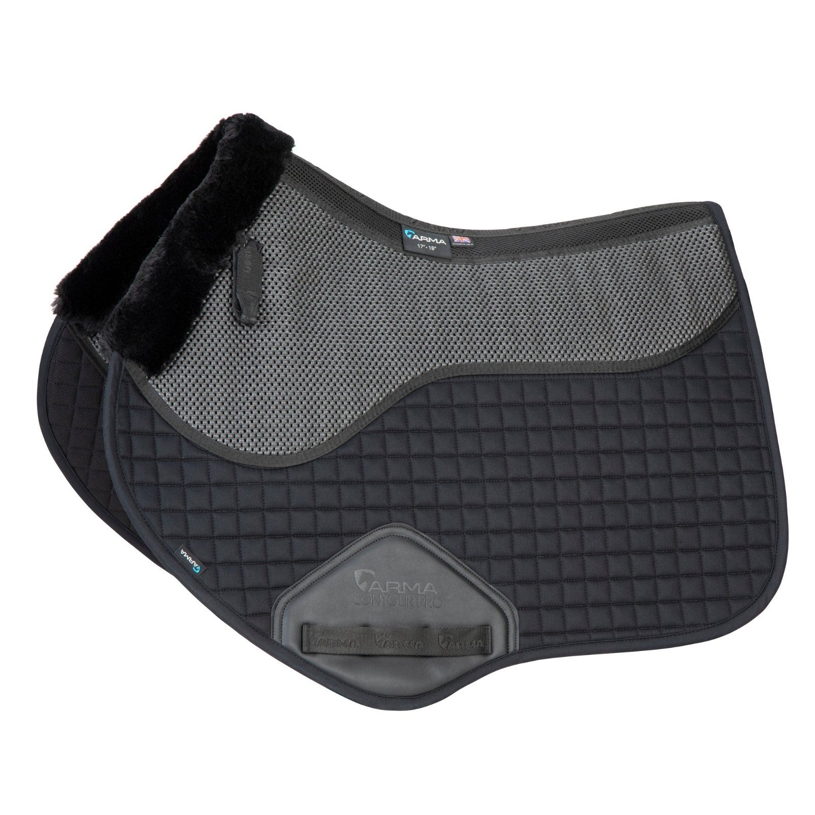 Picture of Shires ARMA Soft Grip Jump Saddlecloth,  2 Sizes, 3 Colours,
