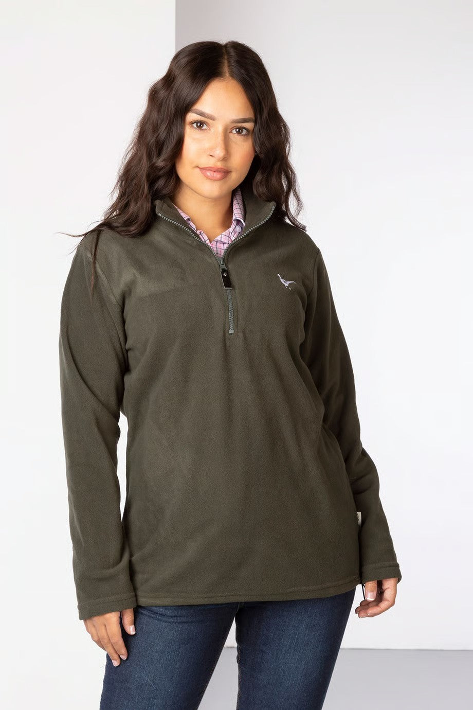 Picture of Rydale Ladies Kelk Overhead Pheasant Fleece Jacket, 6 Colours