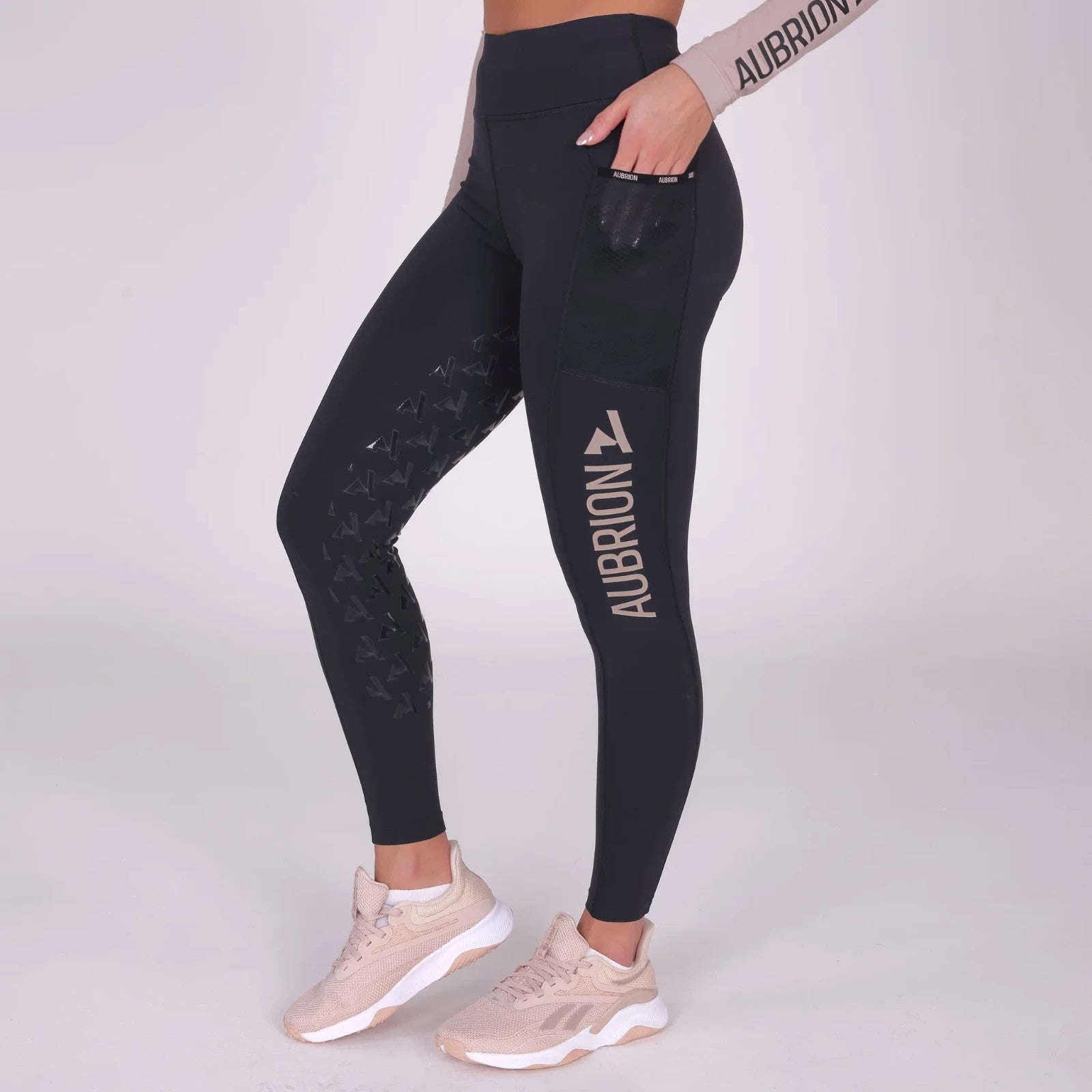 Picture of Shires Aubrion Non-Stop Riding Tights , Ladies, XXS-XXXL, 2 Colours