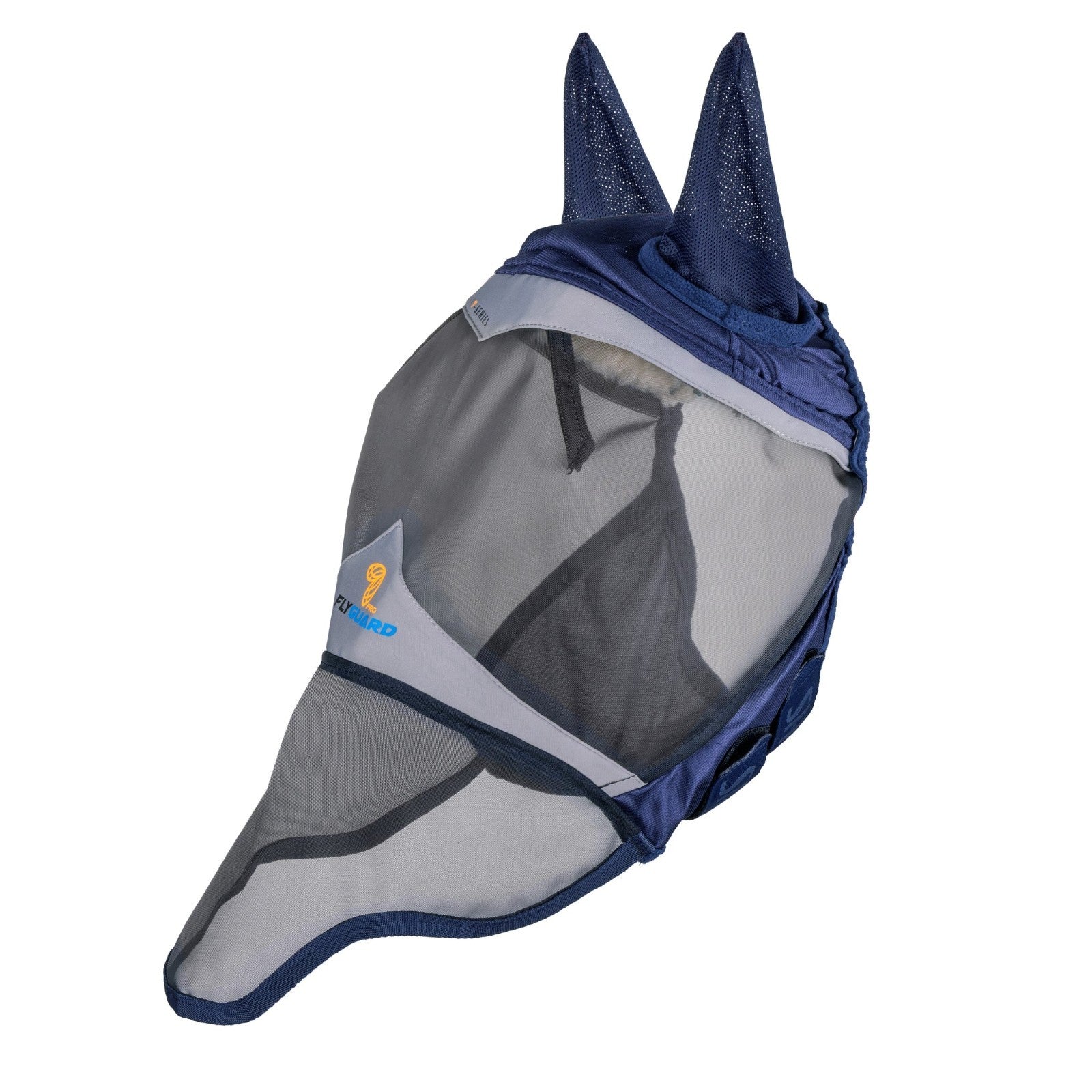 Picture of Shires FlyGuard Pro Fine Mesh Fly Mask with Ears & Nose, UV Protect, 3 Colours