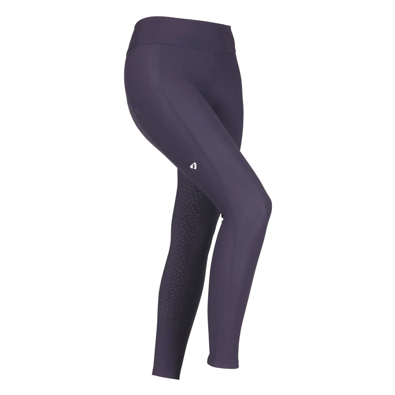 Picture of Shires Aubrion Ladies Laminated Horse Riding Tights, Womens, XXS-XXXL, Navy