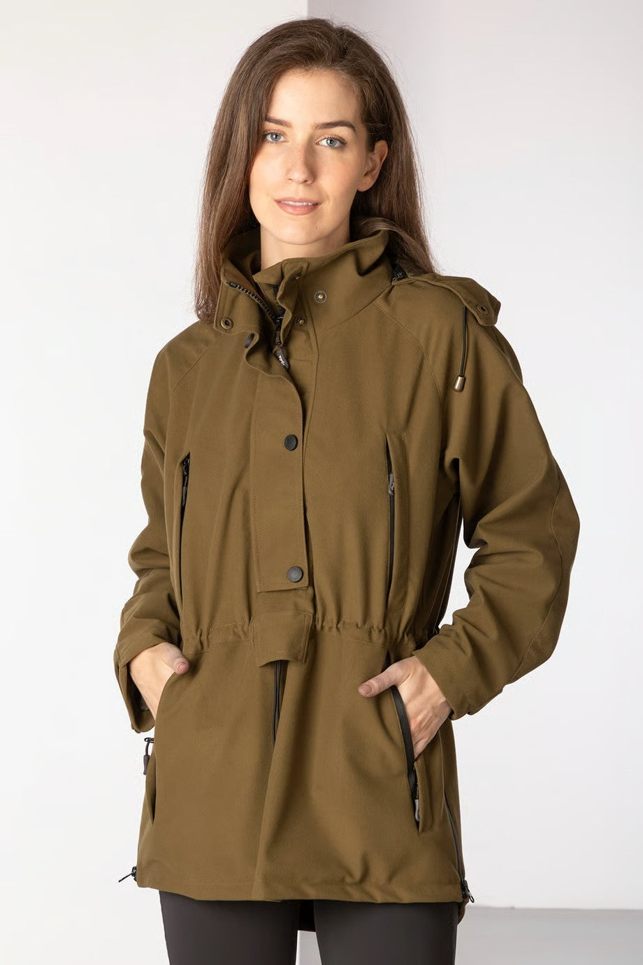 Picture of Rydale Ladies Waterproof Long Performance Shooting Smock - Danby,   2 Colours