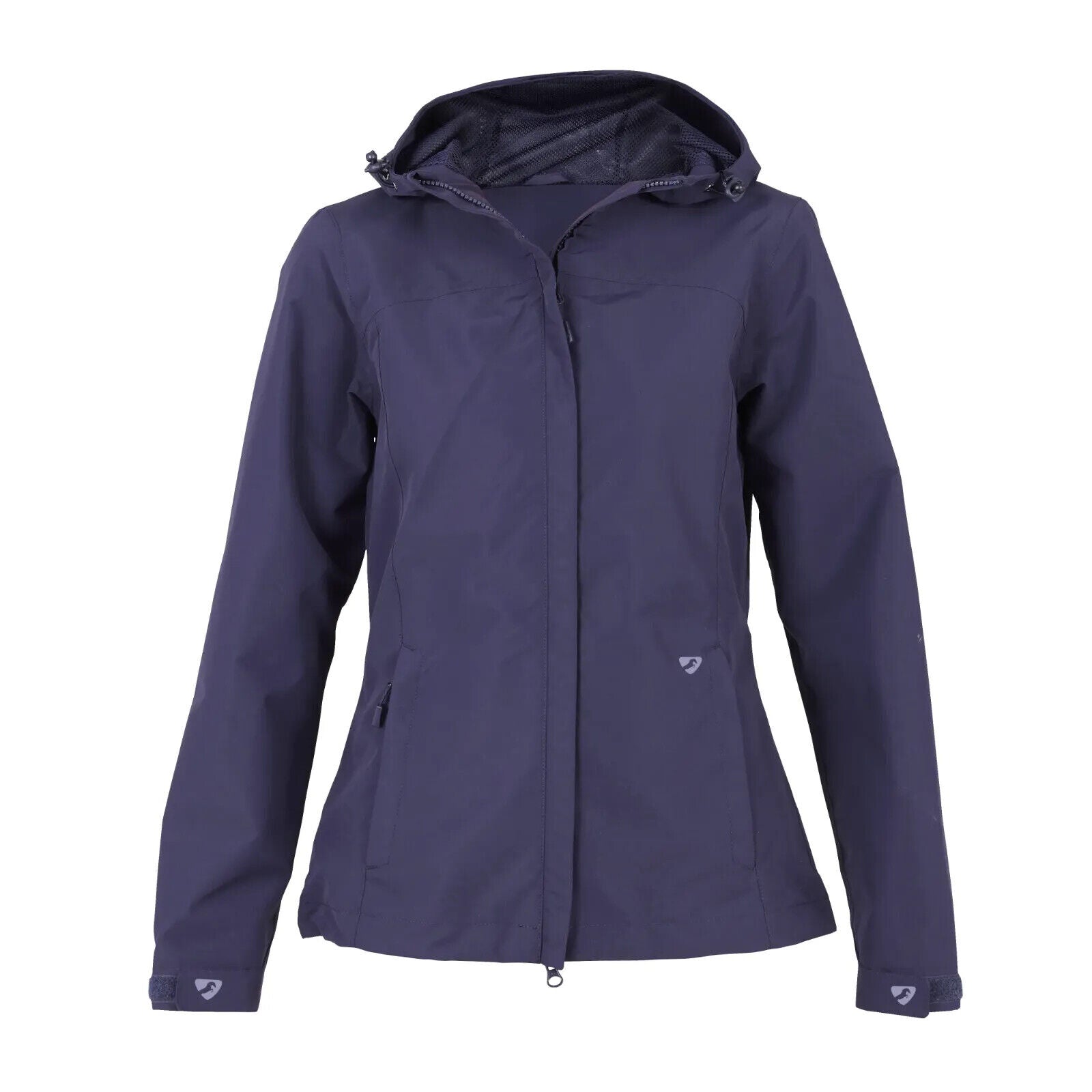 Picture of Shires Aubrion Ladies Cloudburst Raincoat Jacket, Womens, XXS-XXXL, Navy