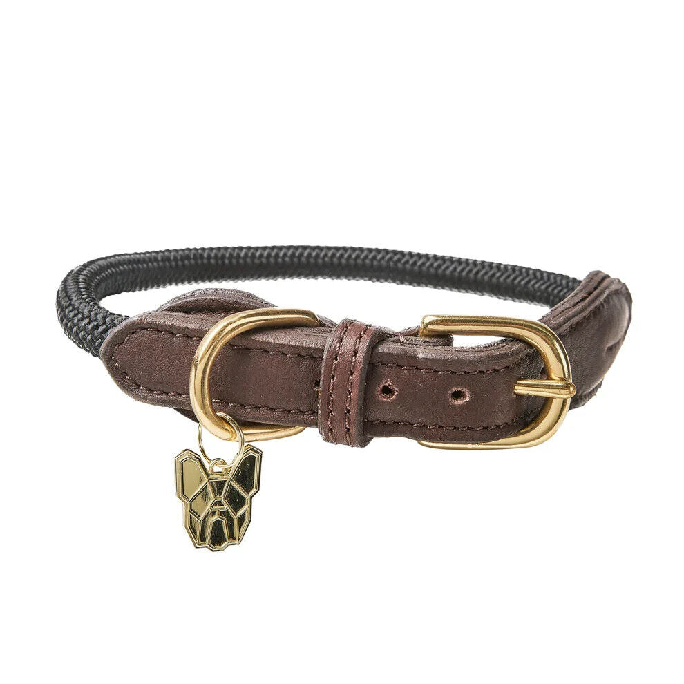 Picture of Shires Digby & Fox Fine Rope Dog Collar, 6 Sizes, 6 Colours