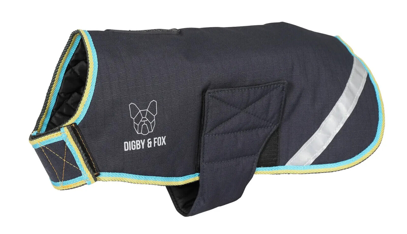 Picture of Shires Digby & Fox Waterproof Dog Coat, Insulated lining, Various Sizes/Colours