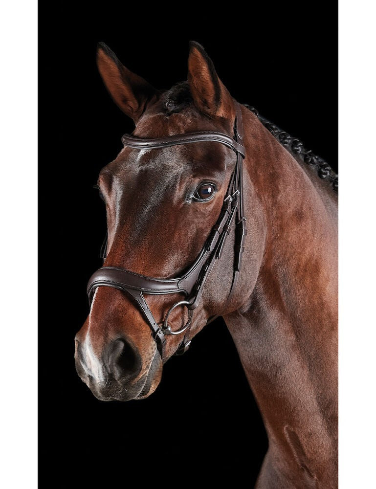 Picture of Collegiate Comfitec Vogue Anatomical Bridle, Black or Brown, 3 Sizes.