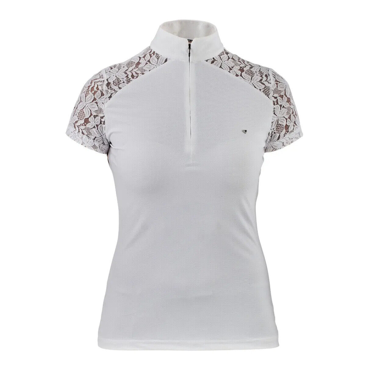 Picture of Shires Aubrion Ladies Ambel Show Shirt, Womens, White,  XXS - XXXL