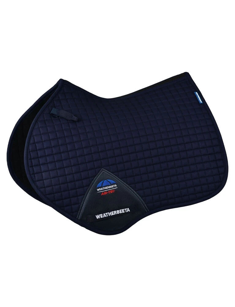 Picture of WeatherBeeta Prime Air-Tec Jump Shaped Saddle Pad, 18 Colours, 2 Sizes
