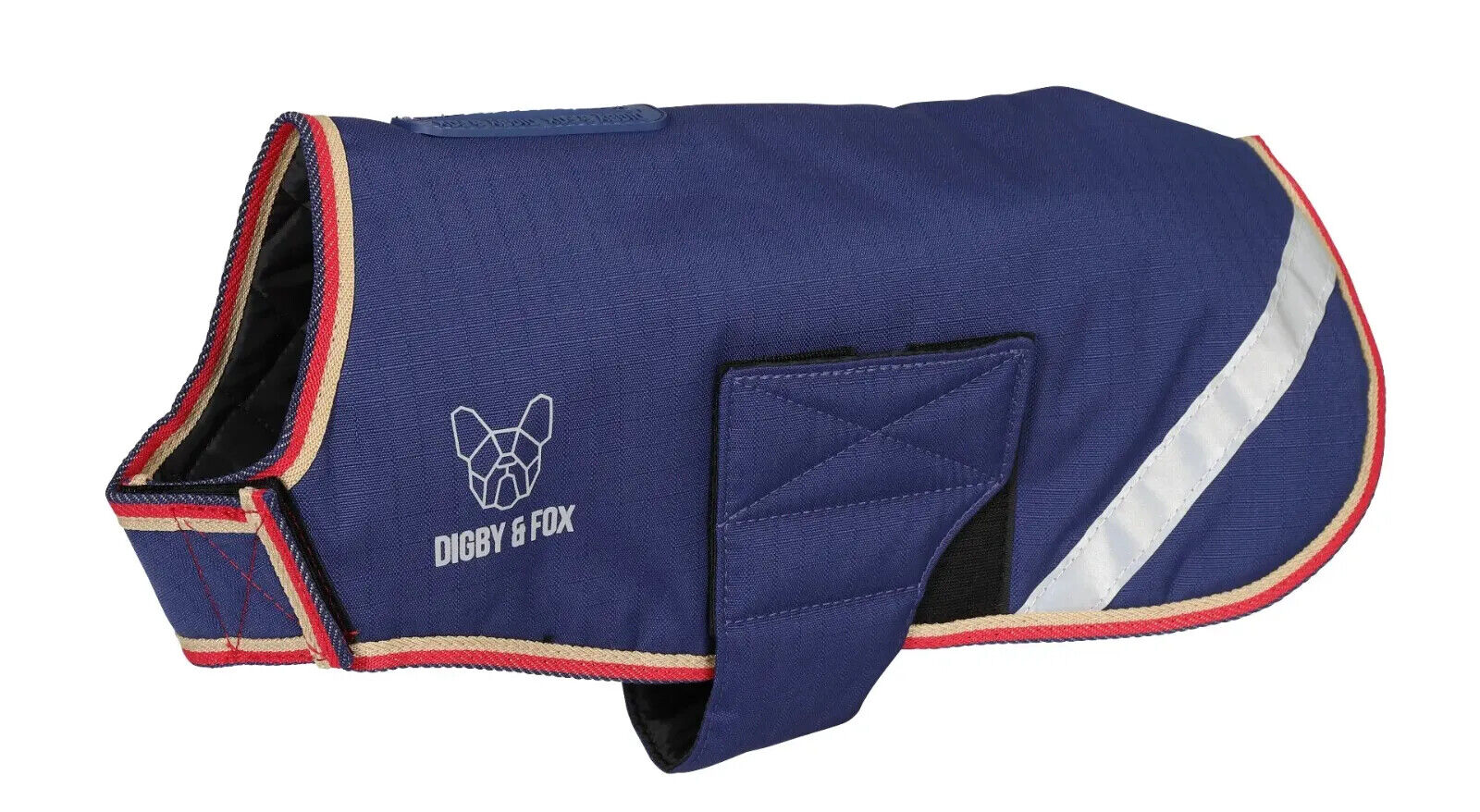 Picture of Shires Digby & Fox Waterproof Dog Coat, Insulated lining, Various Sizes/Colours