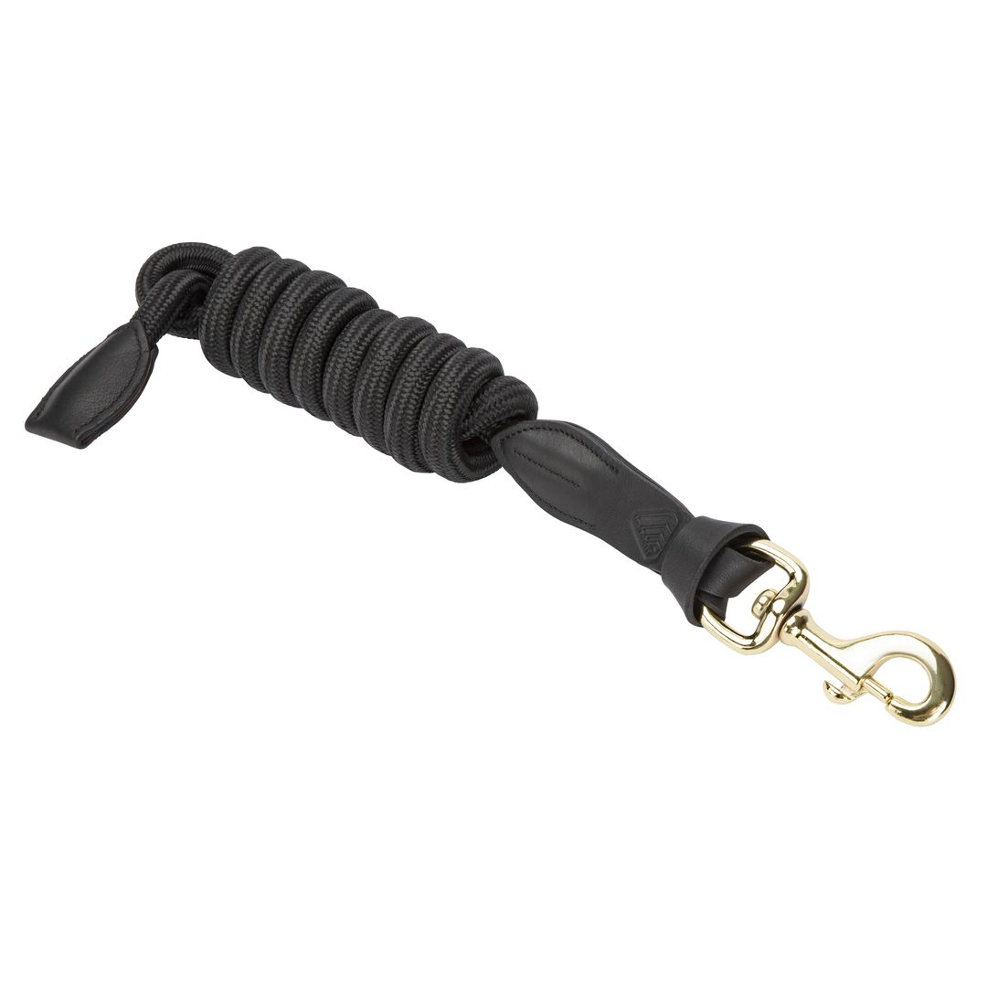 Picture of Shires Velociti Lusso Leather Lead Rope,  5 Colours, 2M long