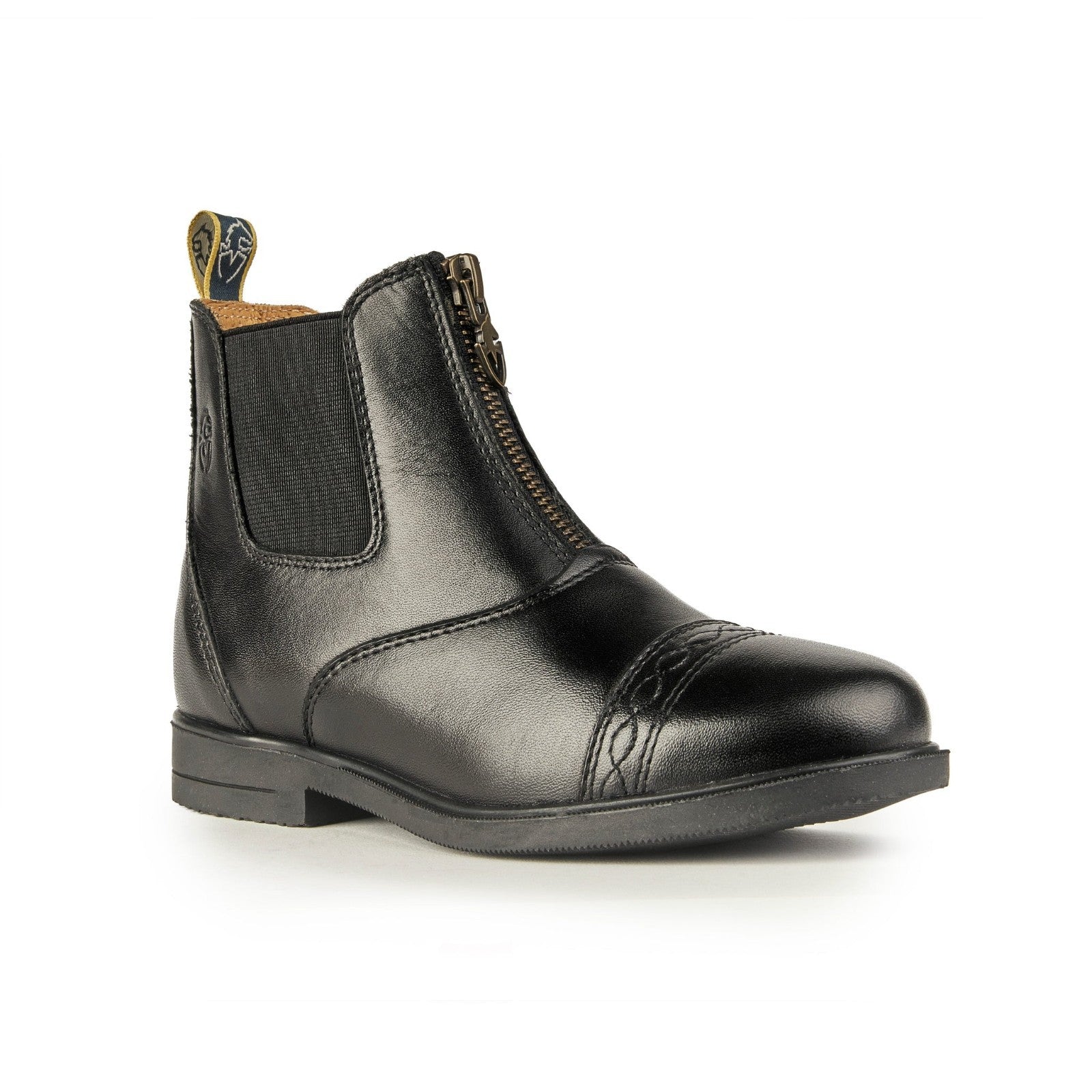 Picture of Shires Moretta Materia Paddock Jodhpur Boots - Childs,  Short Horse Riding Boots
